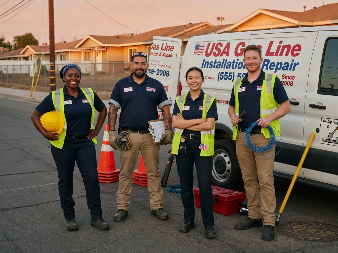 Gas Line Installation company in Lake Crystal, MN