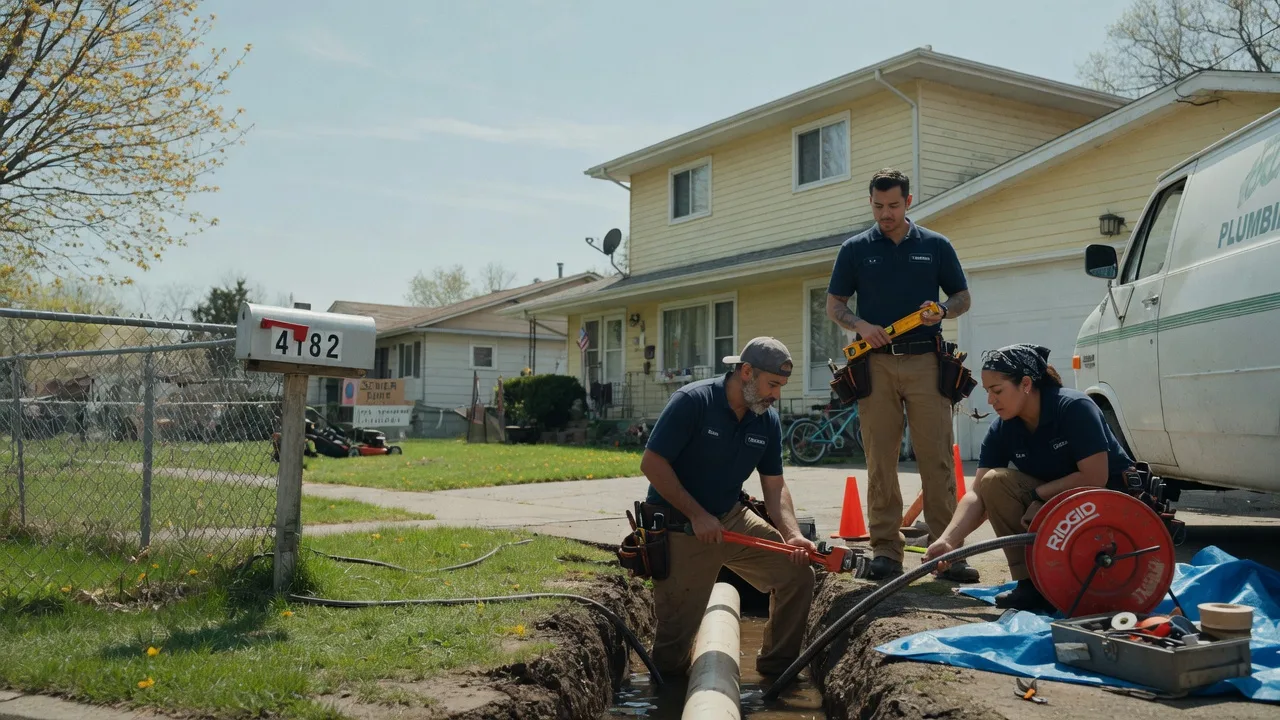 Gas Line Repair in Lake Crystal, MN near me